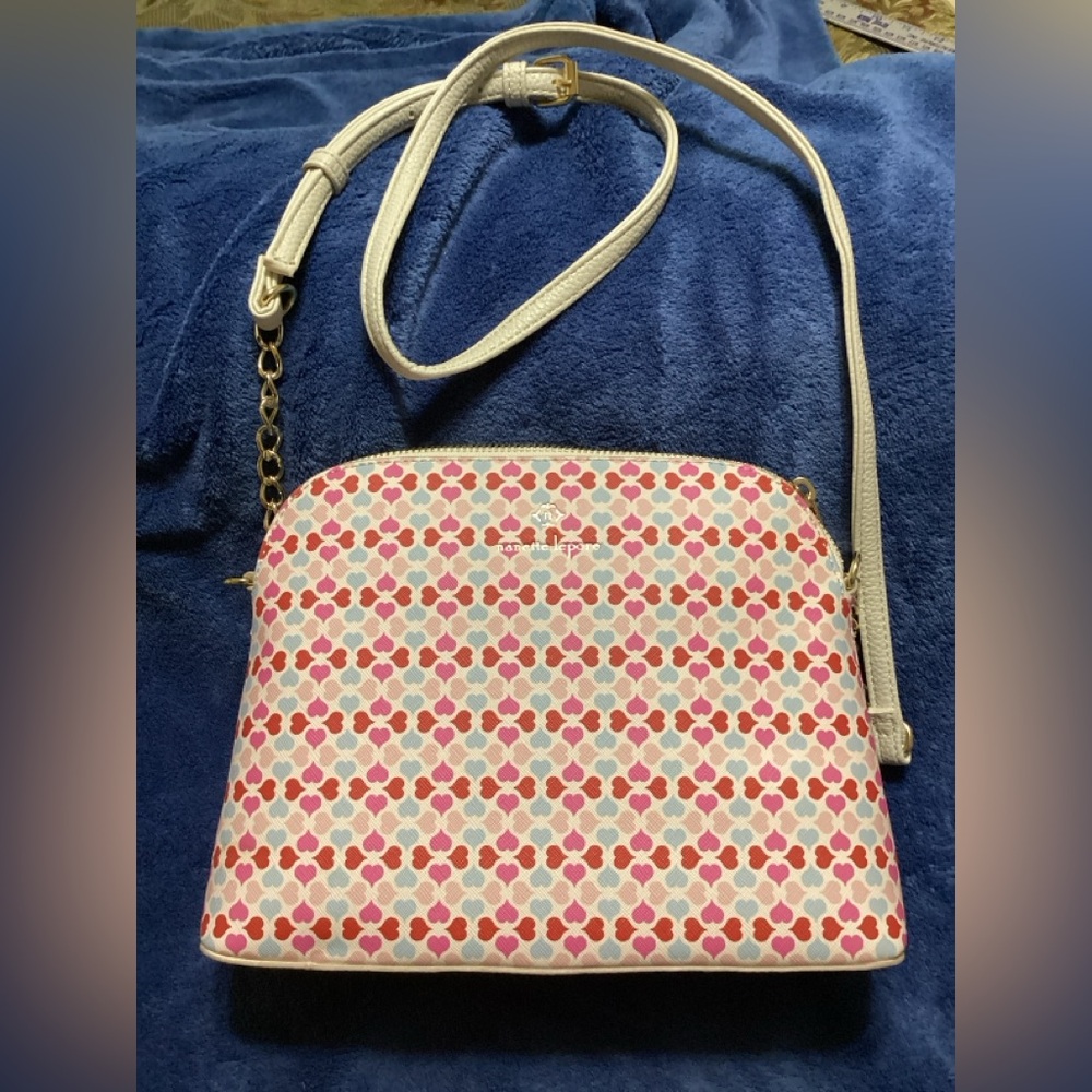 Nanette Lepore Heart Print Shoulder Bag